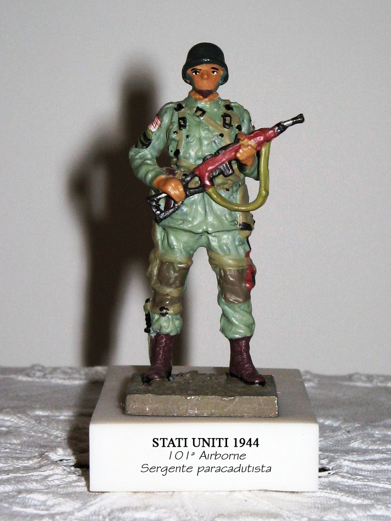 Soldatino Petit Soldats Starlux US Marine in mimetica plastica scala 1:32 cm 6 